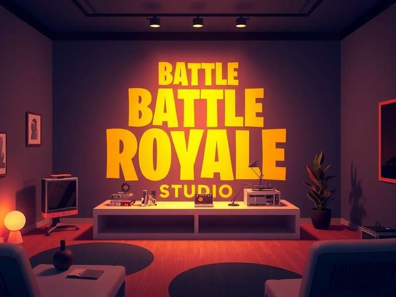Battle Royale Game Development Scene